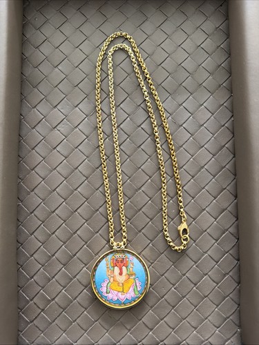 Vintage 18k ganesh indian - 18k,