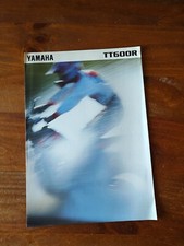 Yamaha TT 600 R 2000 depliant originale brochure ITALIANO