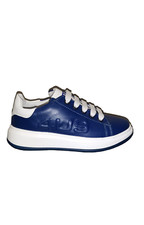 Scarpe Junior 4US Paciotti Sneakers Lacci Moda Fashion 42350 Royal