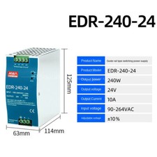1Pz Nuovo EDR-240-24V/10A