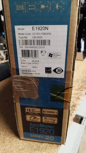 Monitor samsung syncmaster - monitor,