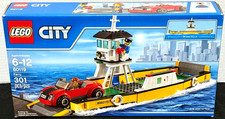 NUOVO DI ZECCA! LEGO CITY 60119 TRAGHETTO / PORTO / BARCA / AUTO / CAPITANO