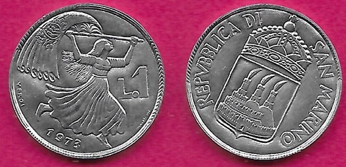 San marino lira - san, 1