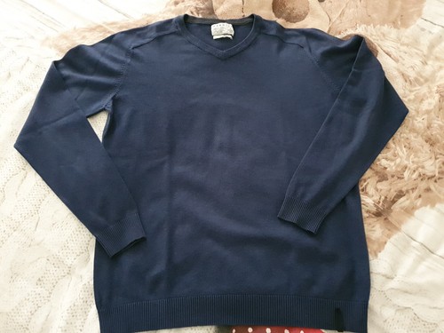 Maglione blu scollo - tg, a