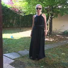 PINKO long dress dress black