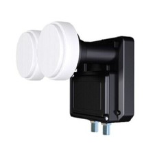 Monoblocco Twin LNB Inverto 6° Nero Pro 0,2 dB HDTV HD 3D