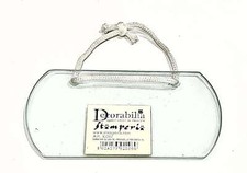 STOCK 8 PZ Targhetta in Vetro