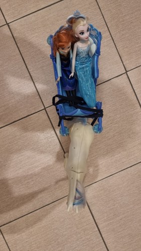 Frozen carrozza anna elsa - elsa, con