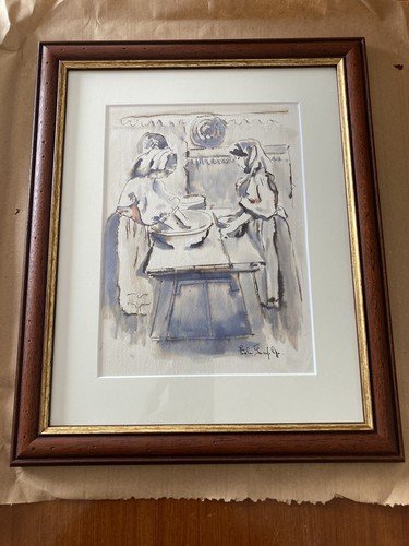Quadro acquerello sardegna - quadro,
