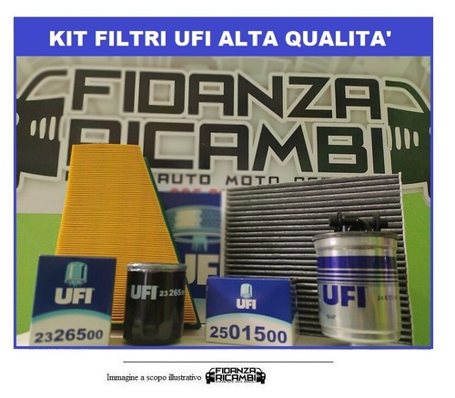 Ufi kit filtri tagliando alfa - ufi,