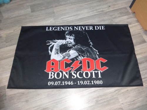 Flag flagge poster - ac/dc,