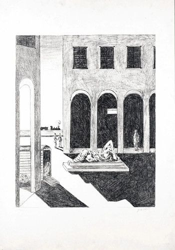 Chirico malinconia 1972 - de, chirico,
