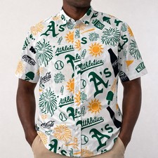 Camicia media hawaiana Oakland
