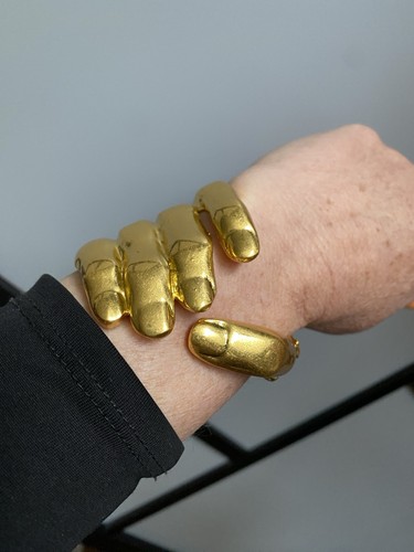 Bracciale con cerniera mano - bracciale, a