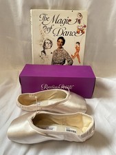 SCARPE DA BALLO RUSSE POINTE BRAVA BLOCK TAGLIA 37 UK 4 W5 V2 FH NUOVE STOCK NEGOZIO