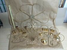 RICAMBI PER LAMPADARI IN OTTONE  DORATO