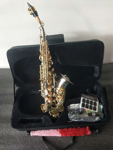 Nuovo sassofono soprano - , curvo