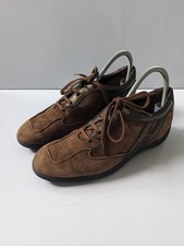 Sneakers vintage Hogan marrone scamosciato e pelle metallizzata EU36.5 UK3.5 Made in Italy