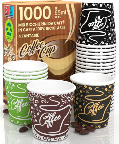 1000 bicchierini carta da - 1000, in