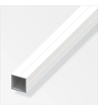 TUBO QUADRATO 23.5 PVC BIANCO