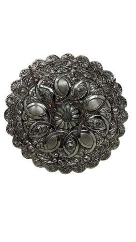 900 silver mirror - 900, ornate