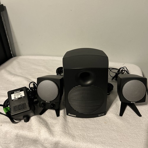 Boston acoustics ba745 1 - acoustics, 2.1