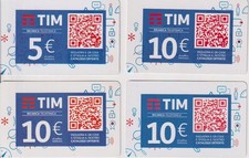 lotto 4 schede telefoniche