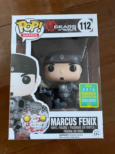 Pop funko marcus fenix 112 - marcus, #112
