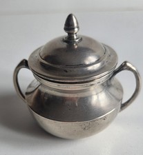 Bella piccola zuccheriera punzonata argento 800 anni 40