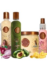 RITUAL BOTANICO Kit 4 Crecimiento Acelerado y Ultra Reparador S.O.S Shampoo d...