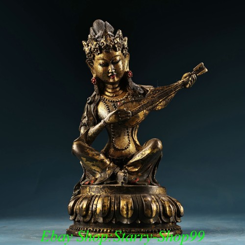 Statua buddismo saraswati fata - statua,