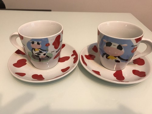 Set servizio tazze piattini - 2, tazze+piattini