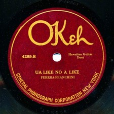 FERERA-FRANCHINI on 1921 Okeh