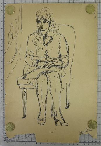 Vecchio disegno china carta - vecchio, su
