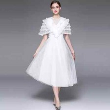 vestito abito donna longuette