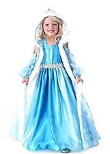 Costume Elsa Frozen Carnevale Halloween Bambina Cappuccio L.3180