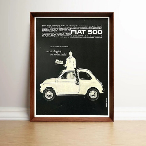 Fiat 500 anni francia - fiat,