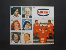 Foglio adesivo figurineTV