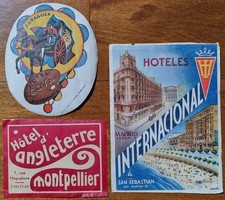 Lotto 3 Etichette per Valigia