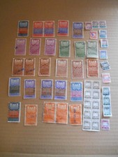 MARCHE DA BOLLO ITALIA REGNO FASCISMO BEL LOTTO DI 50 MARCHE ATTI GIUDIZIARI