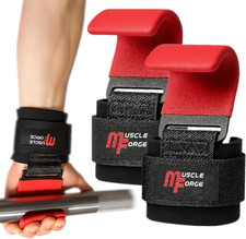 Ganci Sollevamento Pesi 8Mm Neoprene - Fasce Polsi Palestra Imbottite - Grip Tra