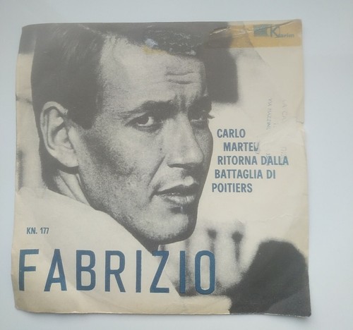 Fabrizio andré 45 giri - fabrizio,