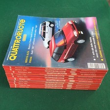 Lotto 10 Riviste/Magazine QUATTRORUOTE ANNATA 1994 CITROEN XM FIAT DEDRA