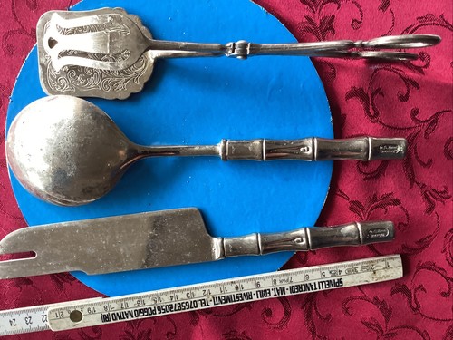 Tre posate dolce silverplate - tre,