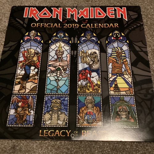 Iron maiden calendario - iron,