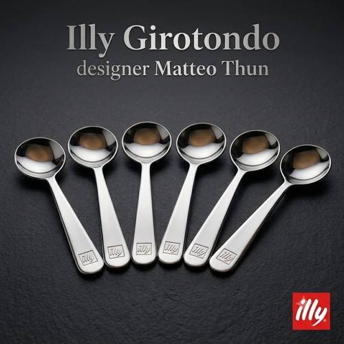 Cucchiaini illy girotondo - cucchiaini,