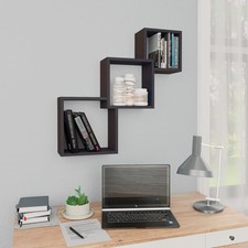 Mensole a Muro Cubiche Grigie