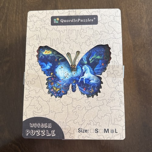 Quordle puzzle farfalla blu - quordle,