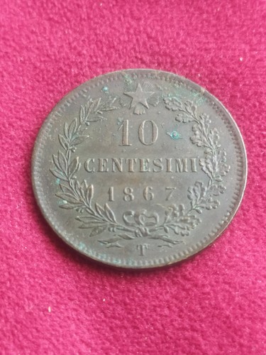 Moneta centesimi 1867 - moneta,