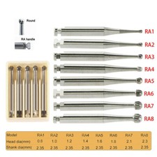 8 Tipo Dentale Rotondo Acciaio
